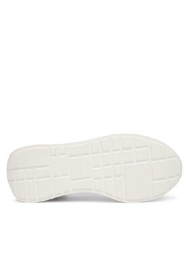 Calvin Klein Sneakersy Retro Runner Lace Up Sock YW0YW02060 Biały