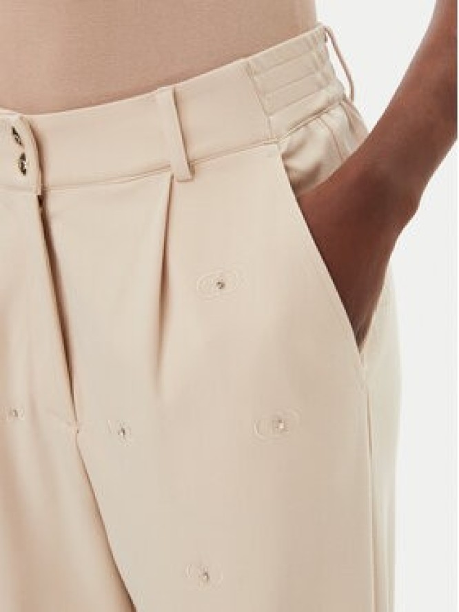 Liu Jo Sport Spodnie dresowe TA5193 J5942 Beżowy Relaxed Fit