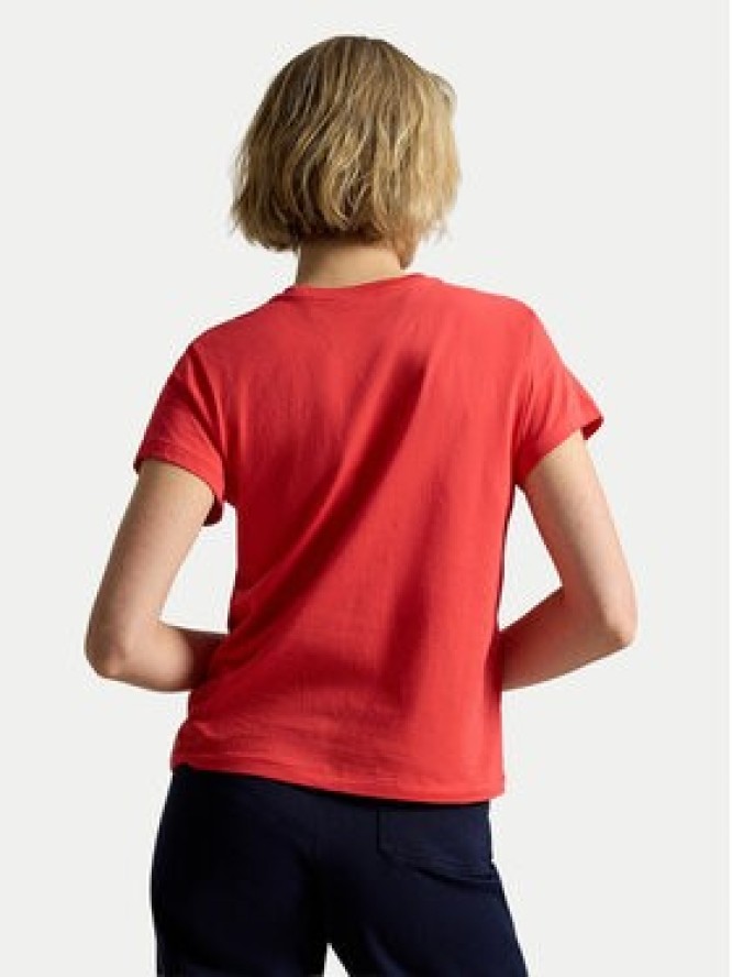 Polo Ralph Lauren T-Shirt 211B14605021 Czerwony jasny Classic Fit