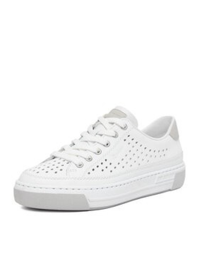 Rieker Sneakersy CEO-L8849-80 Biały