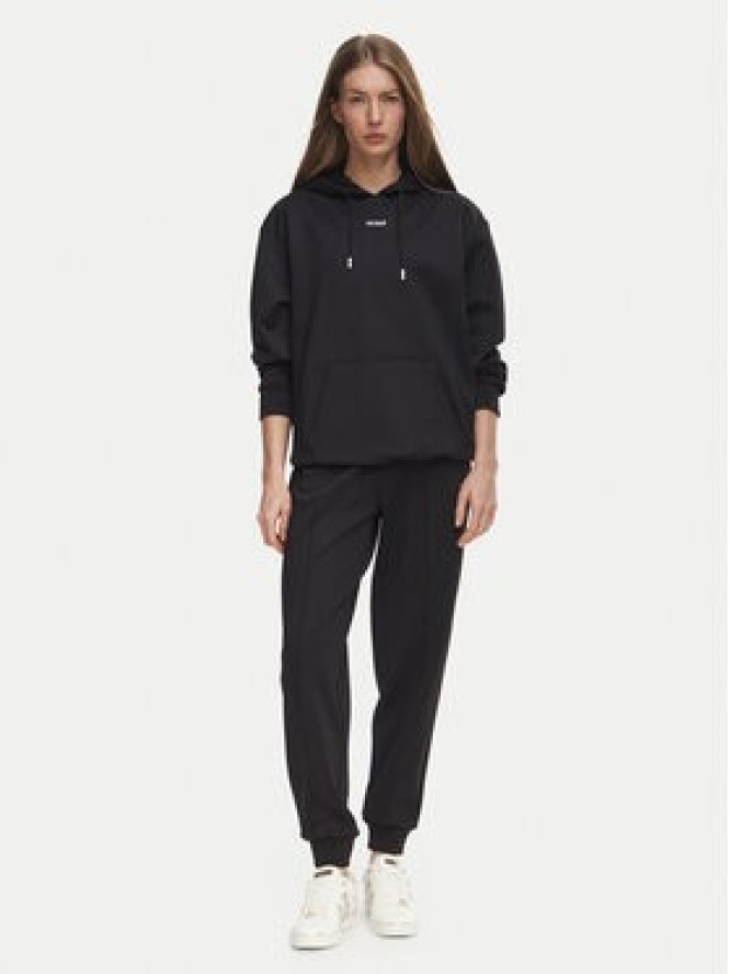 Guess Spodnie dresowe V6BB17 K6344 Czarny Regular Fit