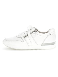 Gabor Skórzane sneakersy w kolorze białym rozmiar: 36
