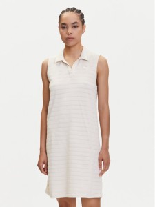 Puma Sukienka codzienna Ess Elevated 685029 Beżowy Relaxed Fit