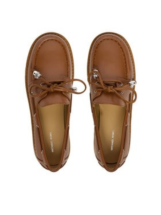 MICHAEL Michael Kors Loafersy Kenny 40R6KNFP1L Brązowy