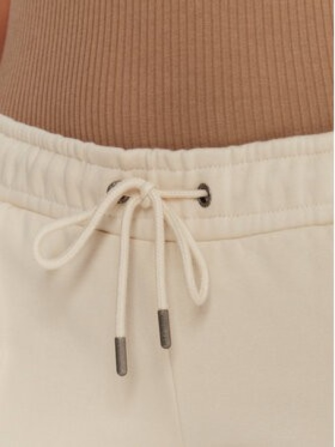 Guess Jeans Spodnie dresowe W5BB04 KC811 Beżowy Wide Leg