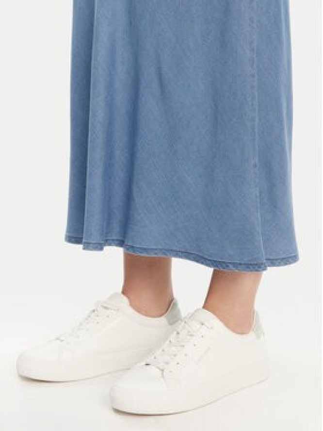 ONLY Spódnica maxi Chigo 15338281 Niebieski Regular Fit