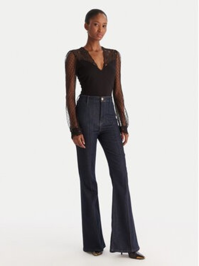 Morgan Bluzka 252-TARSILA Czarny Slim Fit