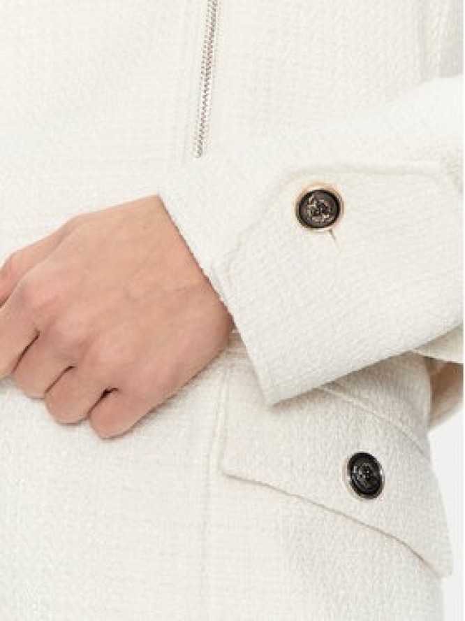 Bruuns Bazaar Kurtka przejściowa Platanus BBW4429 Biały Slim Fit