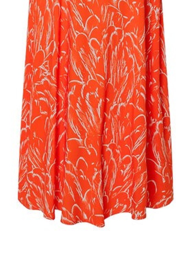 YAS Sukienka koszulowa Savanna 26022663 Pomarańczowy Loose Fit