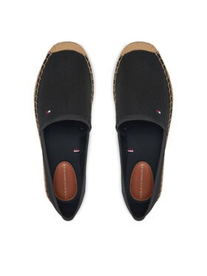 Tommy Hilfiger Espadryle Flag Canvas Espadrille FW0FW08541 Czarny