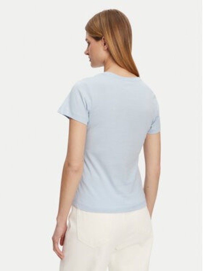 Guess T-Shirt V5GI02 K9RM1 Błękitny Slim Fit