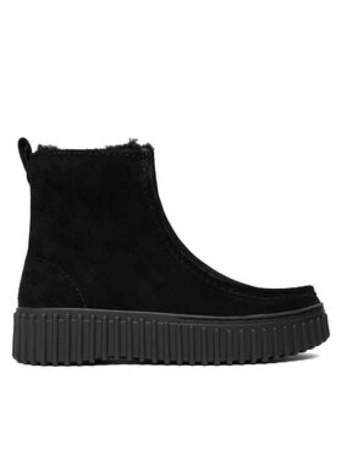 Clarks Botki Torhill Cozy 26182910 Czarny