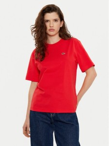 Lacoste T-Shirt TF7215 Czerwony Regular Fit