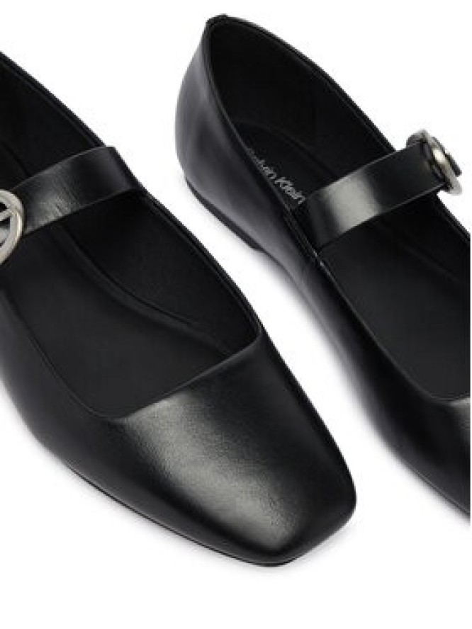 Calvin Klein Baleriny HW0HW03037 Czarny