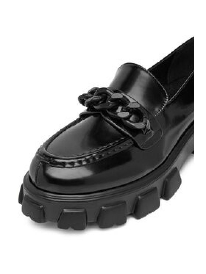 DeeZee Loafersy 17090-2 Czarny