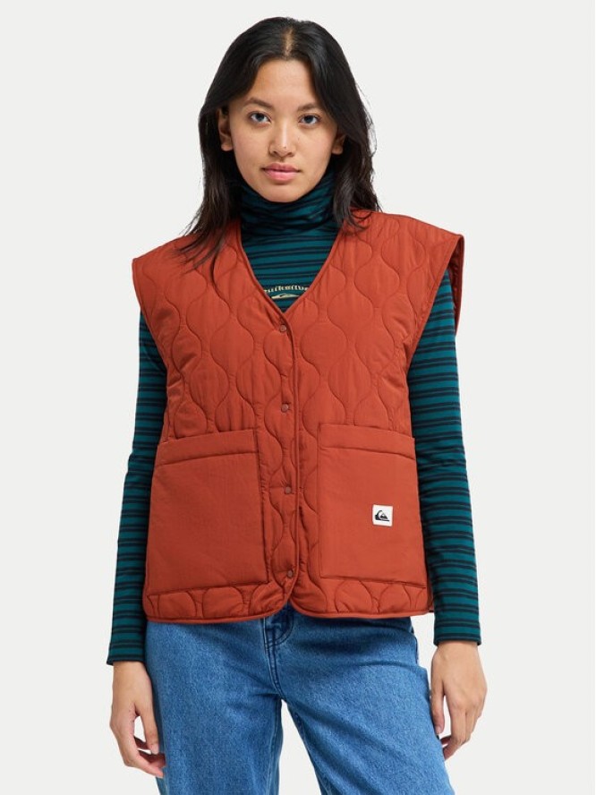 Quiksilver Bezrękawnik Kalong EQWJK03085 Czarny Boxy Fit