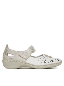Rieker Półbuty 41368-80 Biały