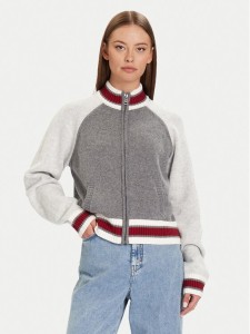 Guess Jeans Kardigan W5BR12 Z0561 Szary Relaxed Fit