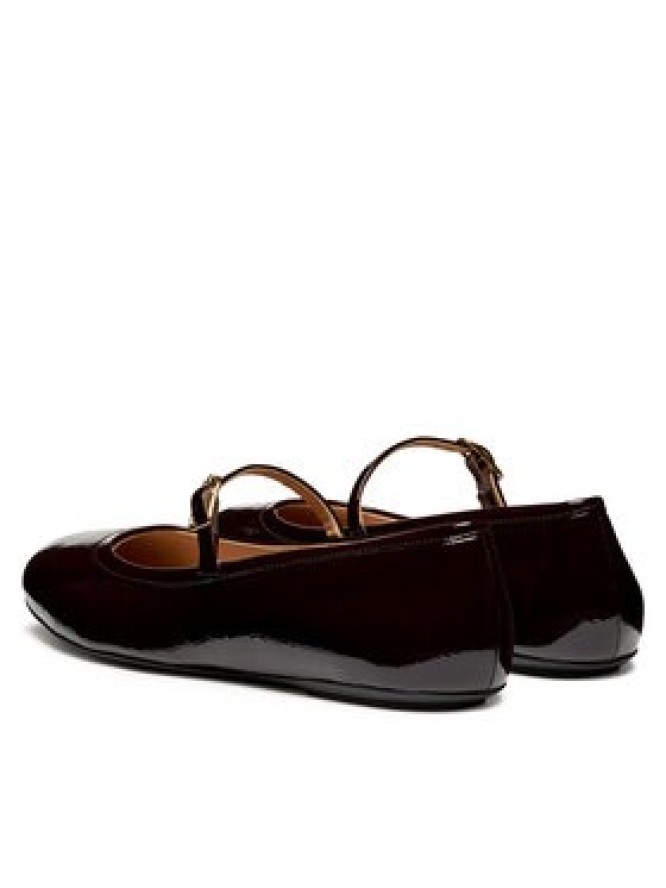 Geox Baleriny D Palmaria D56MUA 00067 C7011 Bordowy