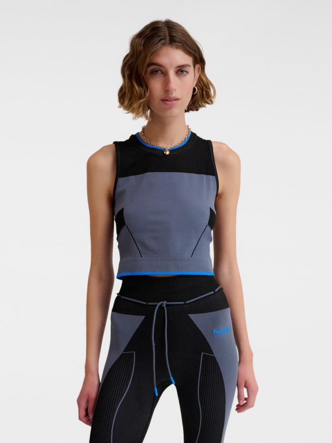 Damski bezszwowy tank top Hummel