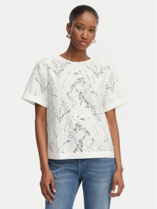 Guess Bluzka W6GH41 W1851 Biały Regular Fit