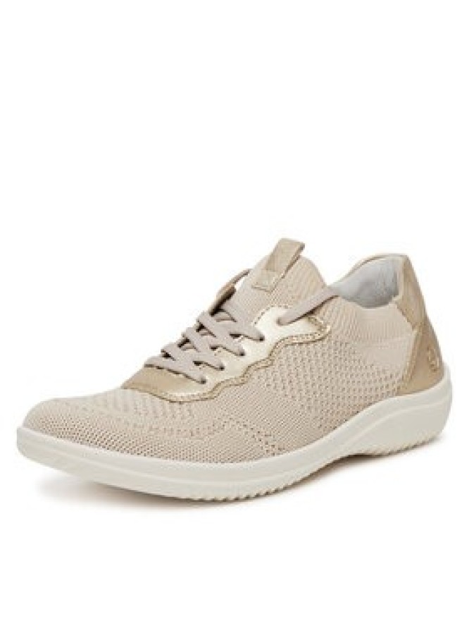 Remonte Sneakersy D1E05-60 Złoty