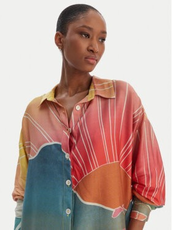 Maaji Koszula Sakura Scenery Dreambound PT2321CLS011 Kolorowy Relaxed Fit