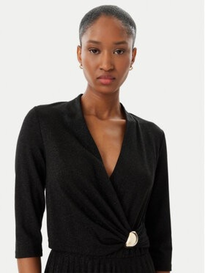 Rinascimento Sukienka koktajlowa CFC0122980003 Czarny Regular Fit