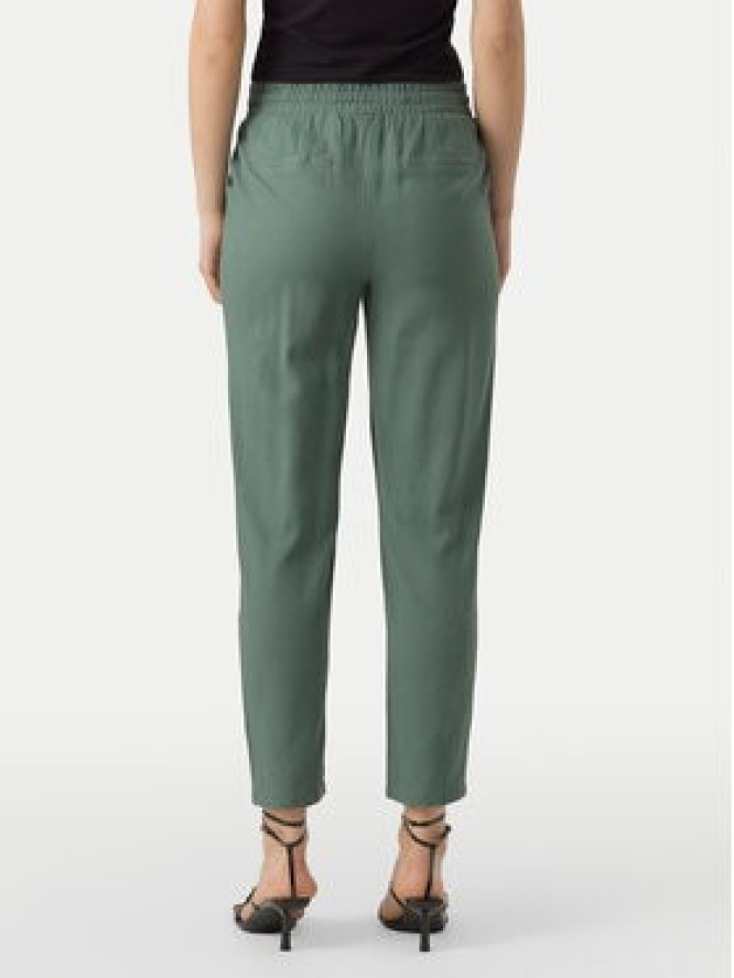 Vero Moda Spodnie materiałowe Jesmilo 10279691 Zielony Regular Fit