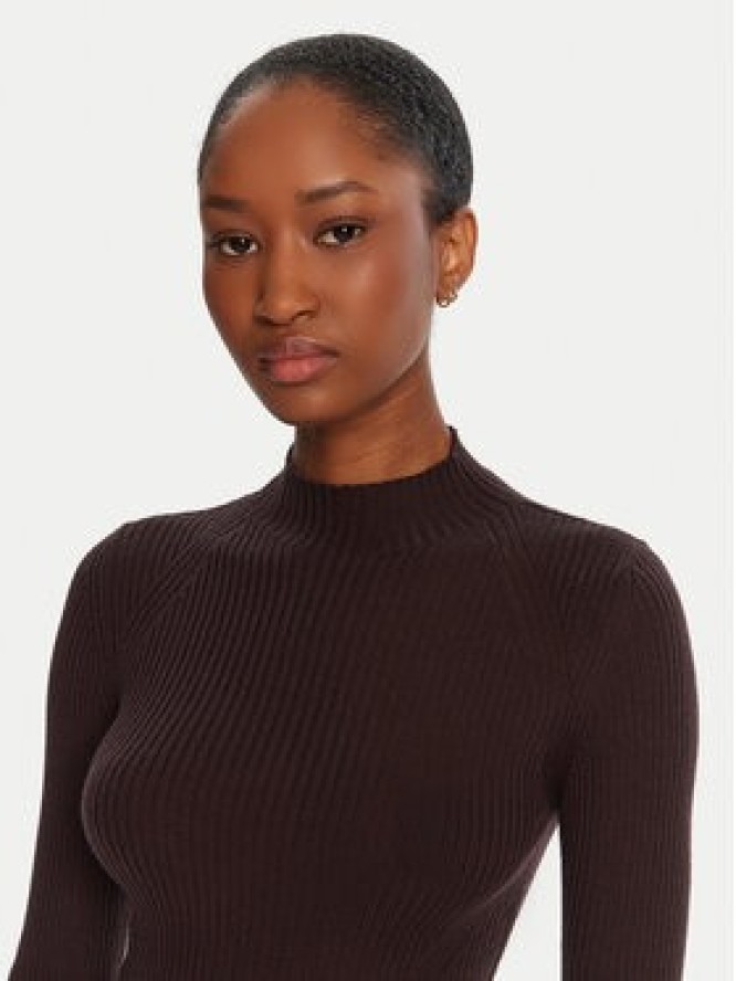 TWINSET Sweter 252TT3111 Brązowy Slim Fit