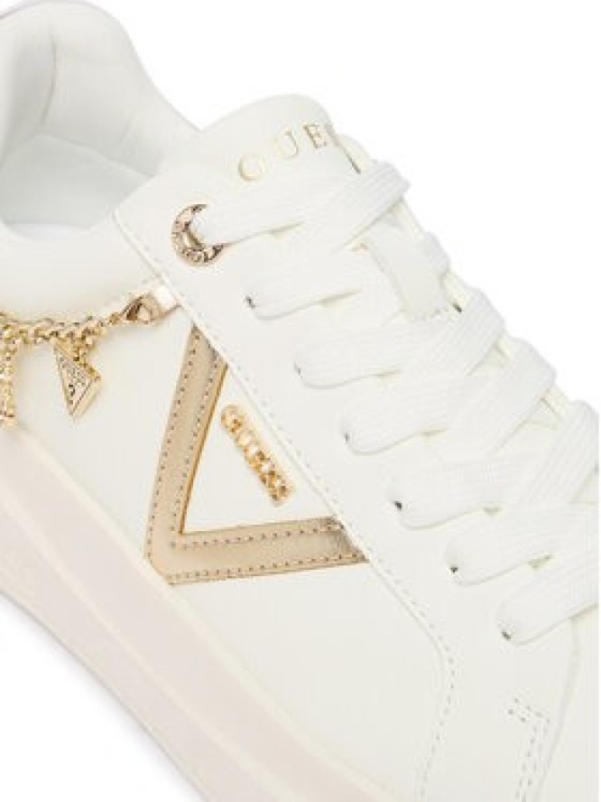 Guess Sneakersy FLTBTT LEA12 Biały