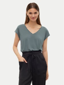 Vero Moda T-Shirt Filli 10247666 Zielony Relaxed Fit