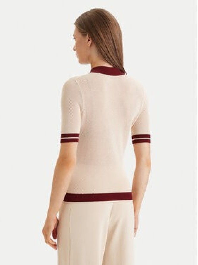 Guess Polo V6GR04 Z0725 Beżowy Regular Fit