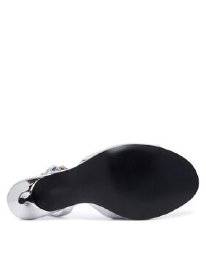 LOVE MOSCHINO Sandały JA16107G0OJE090B Srebrny