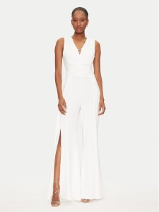 Rinascimento Kombinezon CFC0019930002 Biały Regular Fit