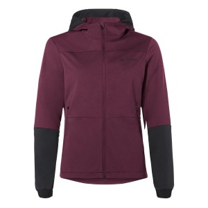 Damska bluza dresowa z kapturem VAUDE Qimsa Softshell