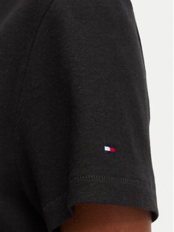 Tommy Hilfiger T-Shirt WW0WW48704 Czarny Regular Fit