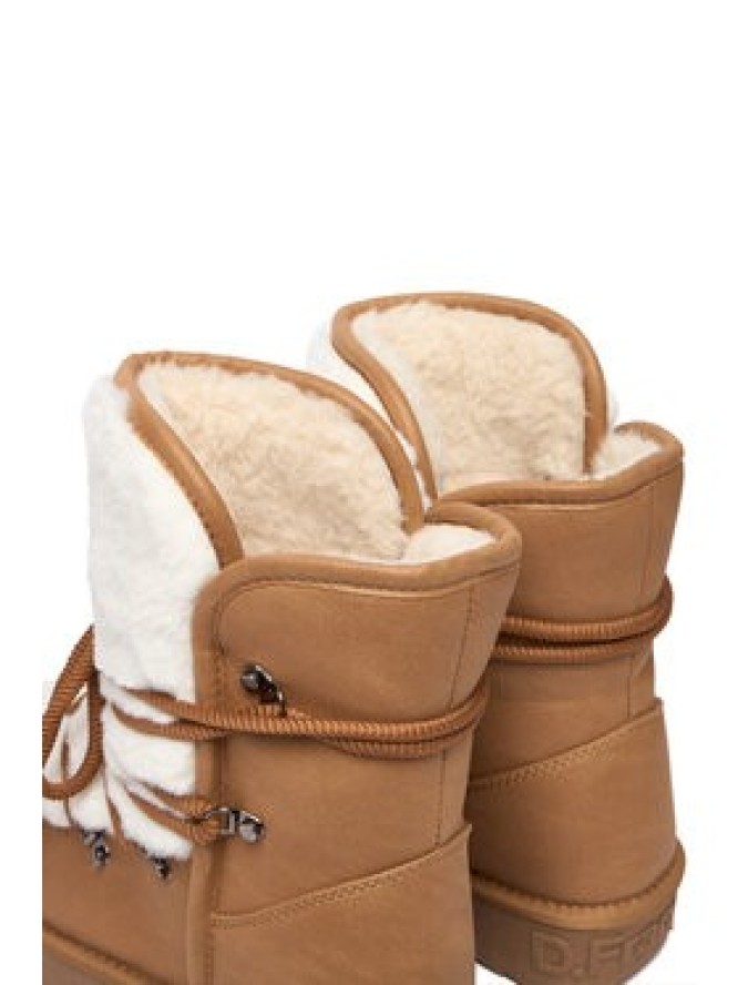 D.Franklin Śniegowce DFSH370022 Brązowy