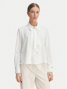 Rinascimento Koszula CFC0127637003 Biały Regular Fit