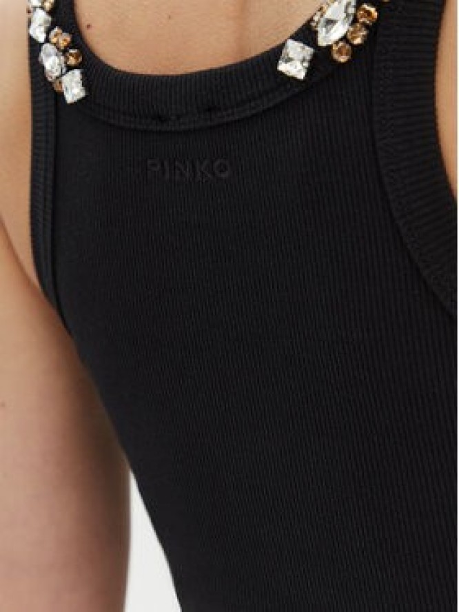 PINKO Top 105378 A2P9 Czarny Regular Fit