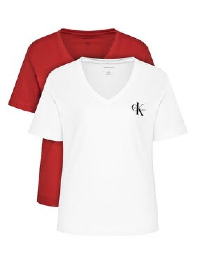 Calvin Klein Jeans Komplet t-shirtów LV047C906G Kolorowy Regular Fit