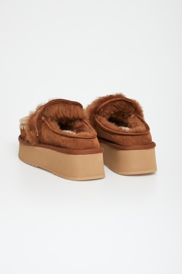 Klapki damskie skórzane mule MOU