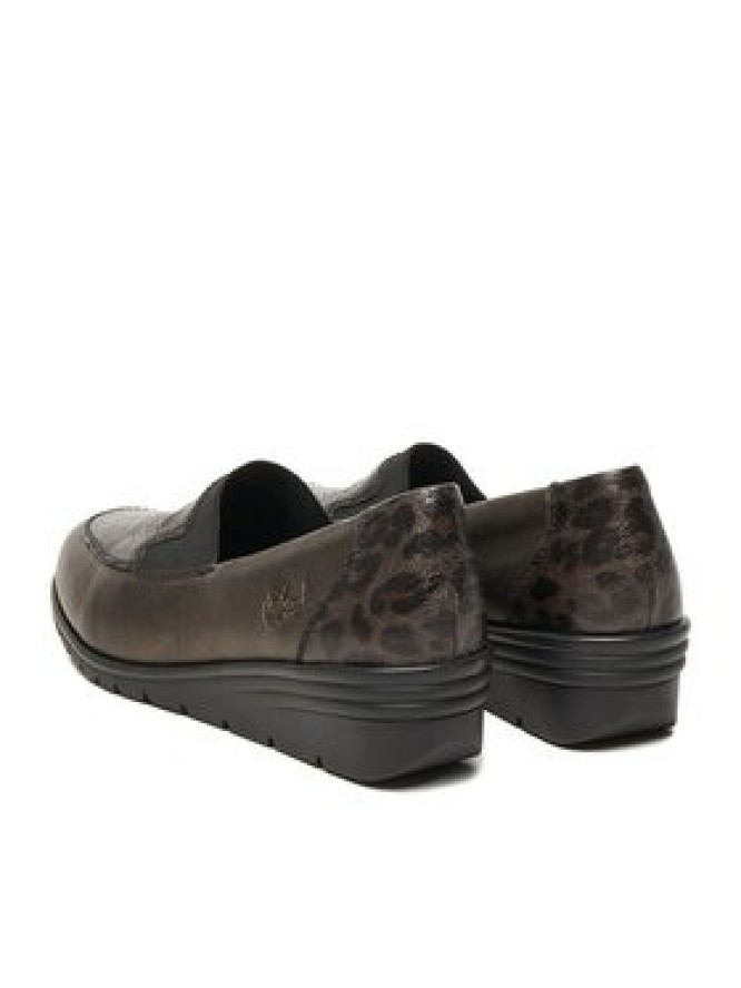 Rieker Półbuty L5351-90 Złoty