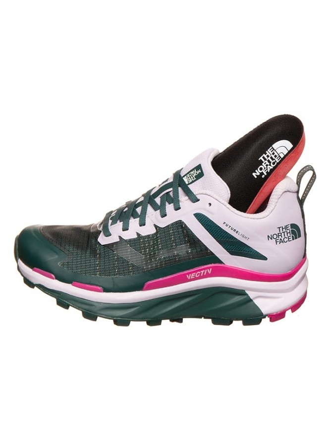 The North Face Buty "Vectiv Infinite Futurelight" w kolorze zielono-jasnoróżowym do biegania rozmiar: 36