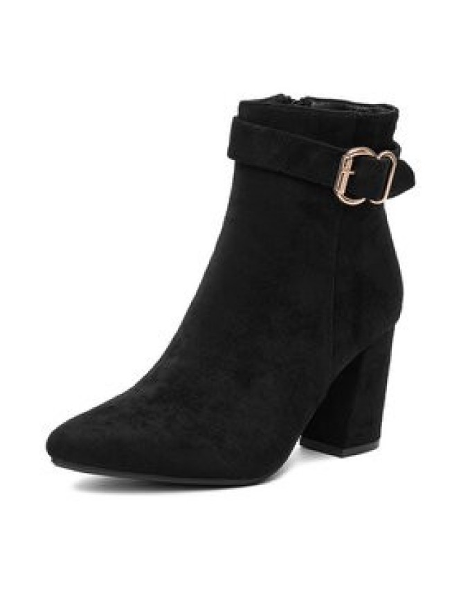 DeeZee Botki HX18052A-61 Czarny