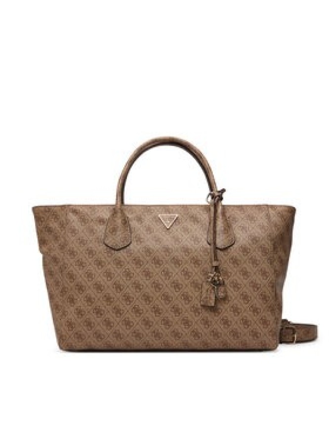 Guess Torebka Marissa Logo HWSG24 82240 Brązowy jasny