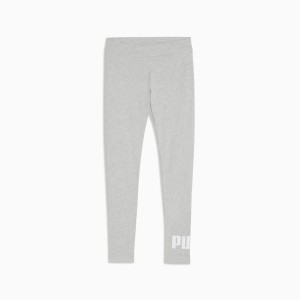 Legginsy damskie Puma ESS LOGO szare 68832904 r XS