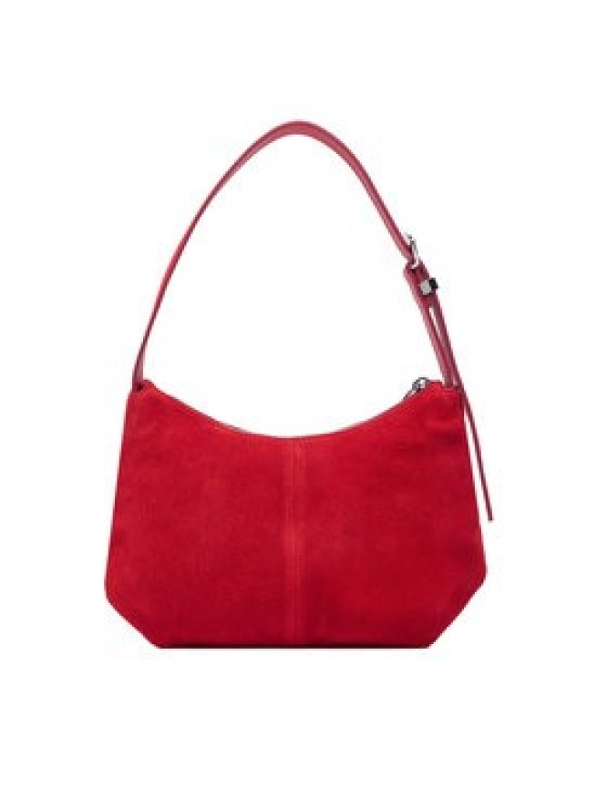 Tommy Jeans Torebka Tjw Slouchy Suede Shoulder Bag AW0AW18859 Czerwony