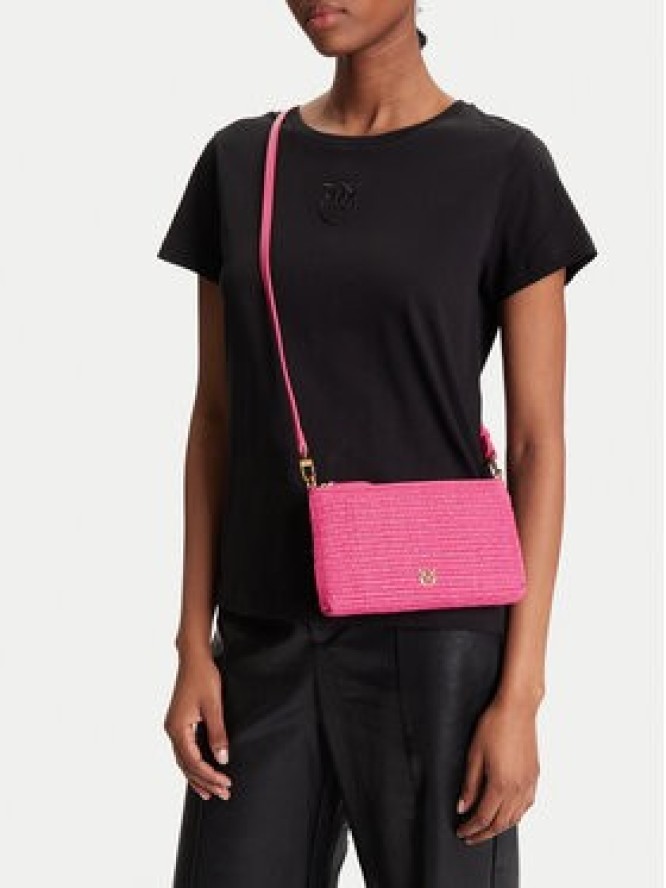 PINKO Torebka Flat Horizontal Mini PE 25 PCPL 104277 A2CF Różowy