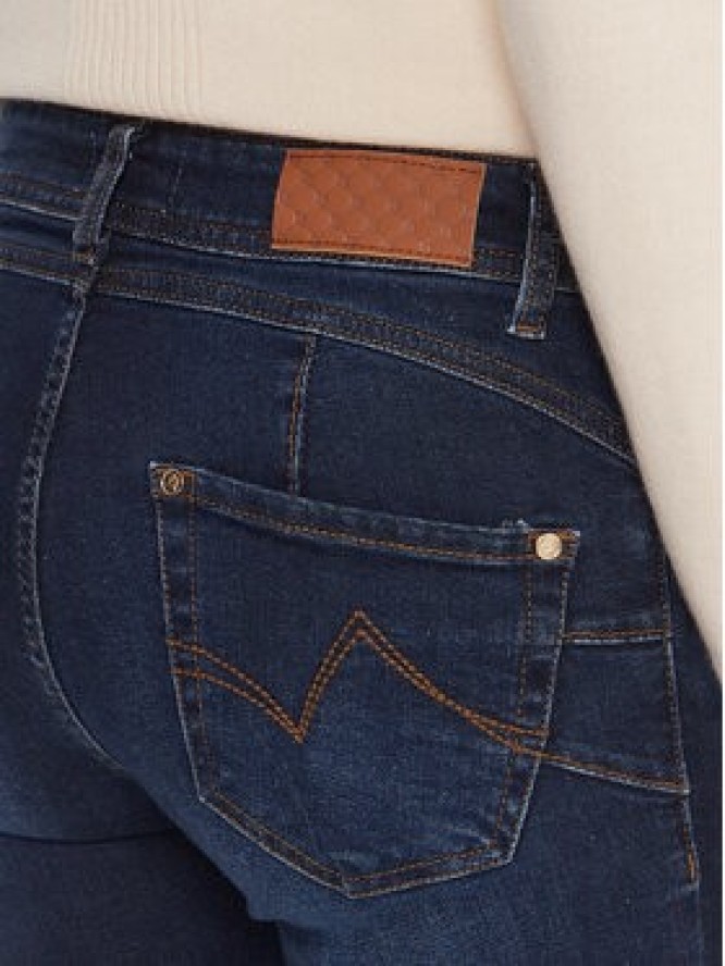 Gaudi Jeansy 521BD26024 Granatowy Slim Fit